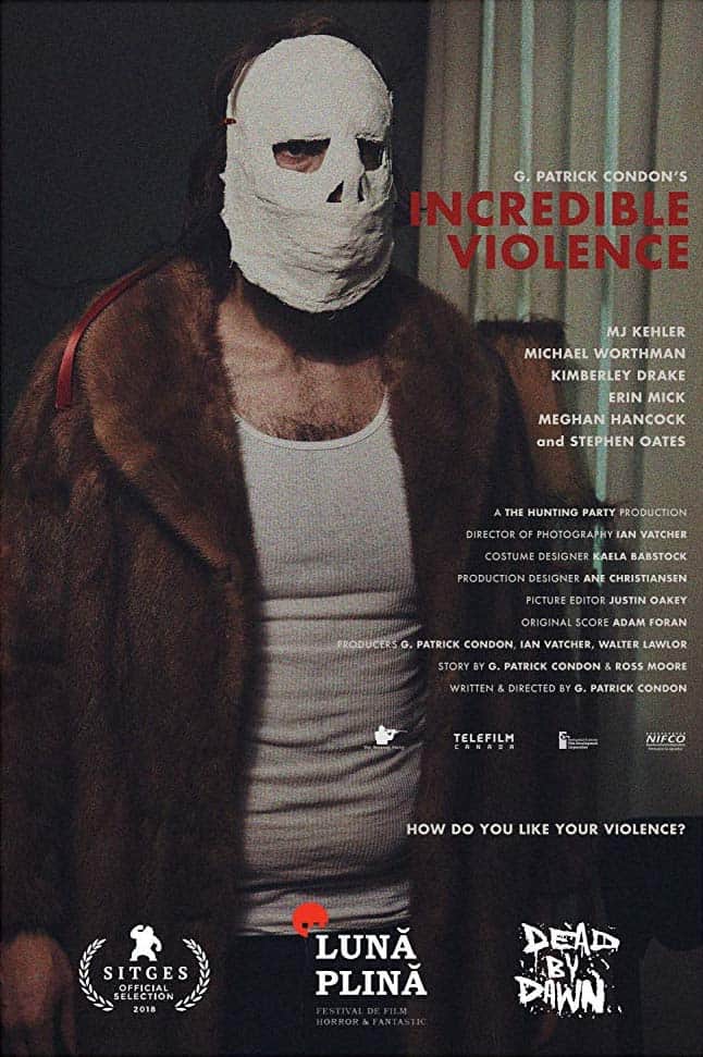 Incredible Violence poster.