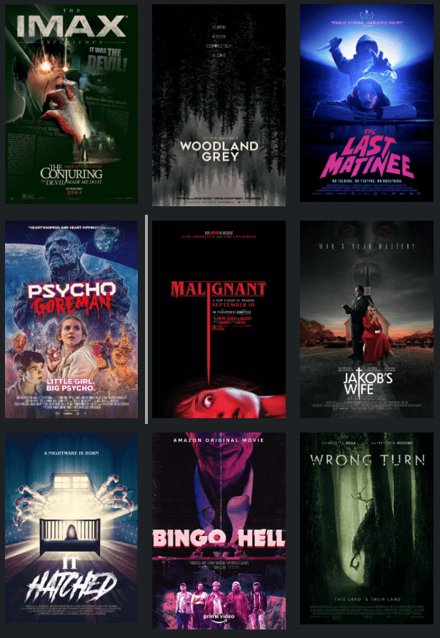 Movie Posters We Love: Top Ten Horror Movie Posters from 2021!