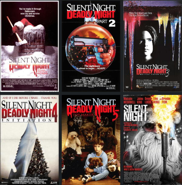 Dead List: All the Silent Night Deadly Night Films Ranked!