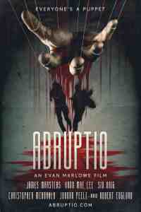 Movie poster for Abruptio.