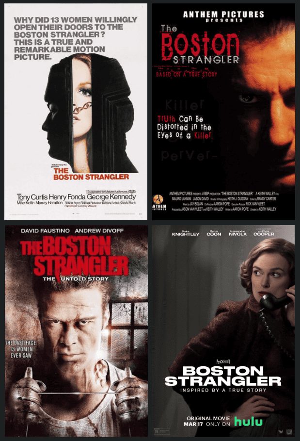 Dead List: All the Boston Strangler Films Ranked!