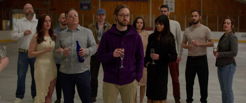 The townspeople in Round the Decay