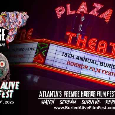 Buried Alive Film Festival banner