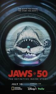 Jaws @ 50 poster