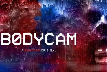 A terrifying night scene with a house and lightning in a stormy sky, emphasizing the intensity of a.