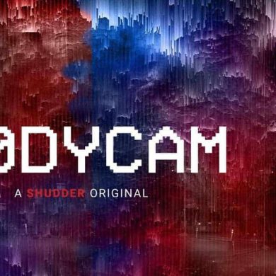 A terrifying night scene with a house and lightning in a stormy sky, emphasizing the intensity of a.