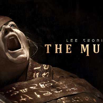 Scary mummy with hieroglyphs on bandages from Lee Cronin's The Mummy review.