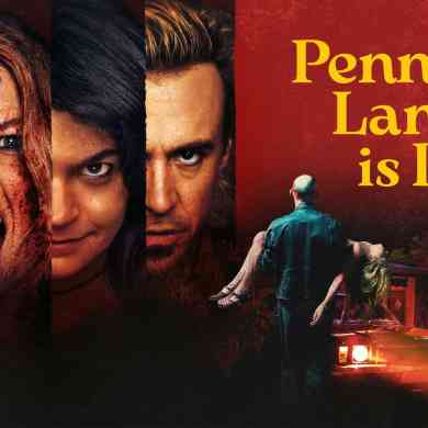 Promotional poster for Penny Lane is Dead with characters and a car at night.