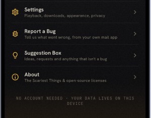 Image showing the 'Report a Bug' and 'Suggestion Box' buttons.